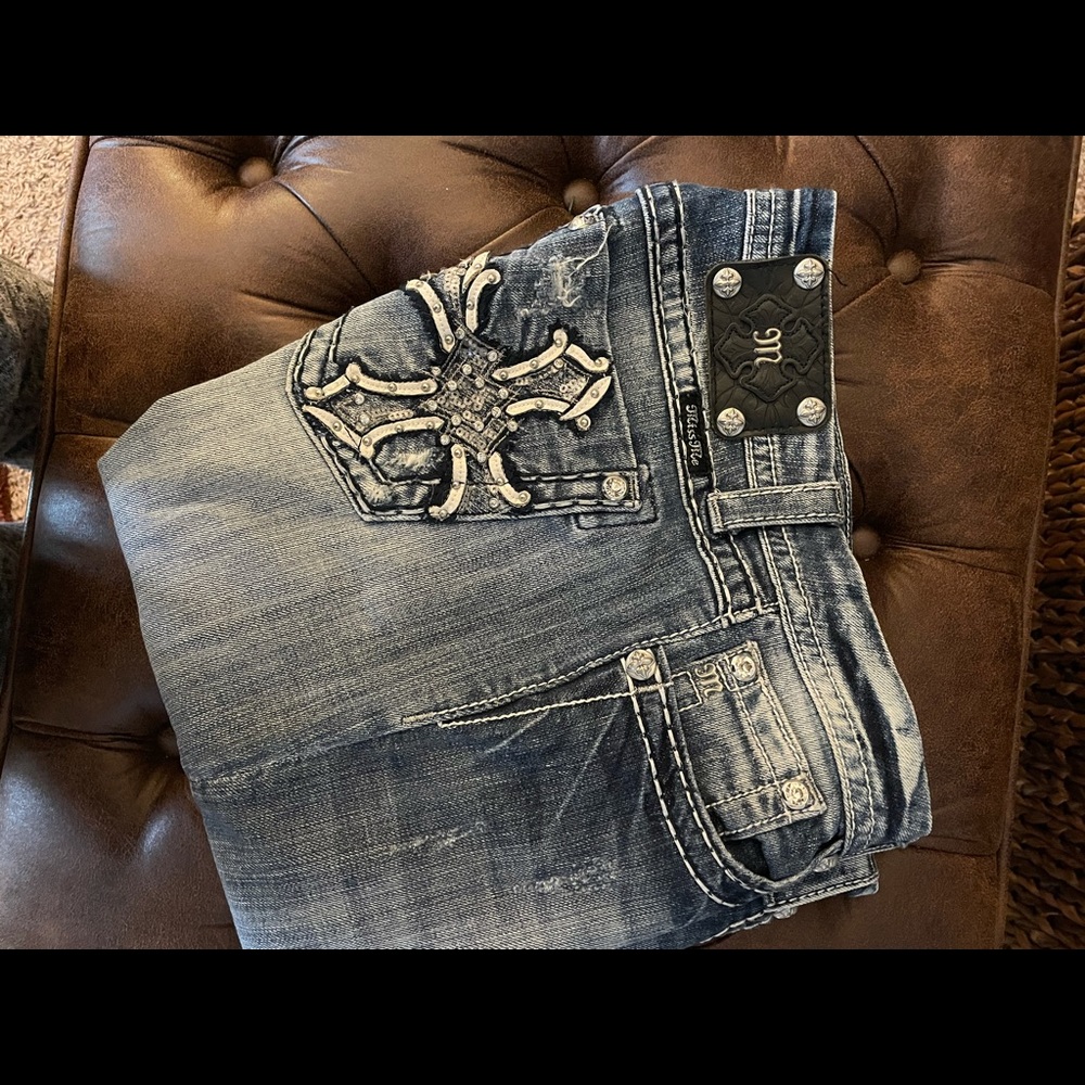 Miss Me denim capri jeans